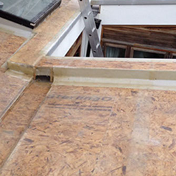 roof being built
